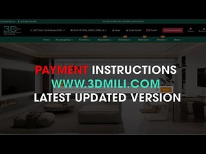 Payment Instructions www.3dmili.com. Latest updated version