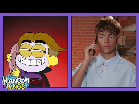 Cricket Green Calls Malachi Barton from ZOMBIES 4! 💚 | Random Rings | ‪@disneychannelanimation‬