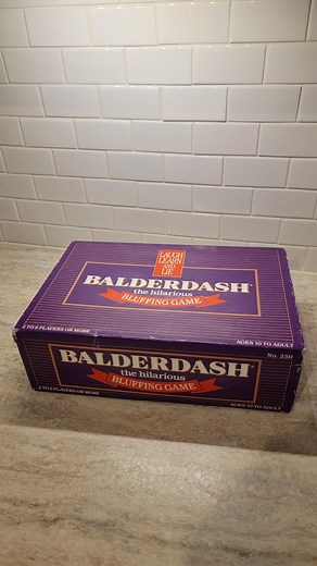 Vintage Balderdash Board Game, Balderdash Board Game, 1980s Balderdash Board Game, the Hilarious Bluffing Game - Etsy