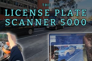 License Plate Scanner 5000