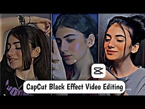 TikTok New Trending HDR Black Effect Video Editing in Capcut || Capcut Black Effect Tutorial
