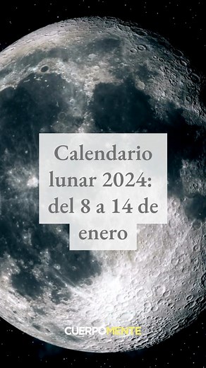 1.5K views · 17 reactions | ️ Según el calendario lunar de esta semana de Luna nueva, vienen buenos días para cortarse aplicarse mascarillas, cortarse las puntas y otros cuidados el cuerpo, el huerto y el hogar. #lunahoy #lunamenguante #lunanueva #lunacreciente #lunadeenero #faseslunares #calendariolunar #calendariolunar2024 #calendariolunaroriginal | Cuerpomente | Facebook