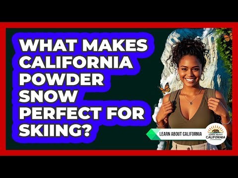 What Makes California Powder Snow Perfect For Skiing? - Learn About California