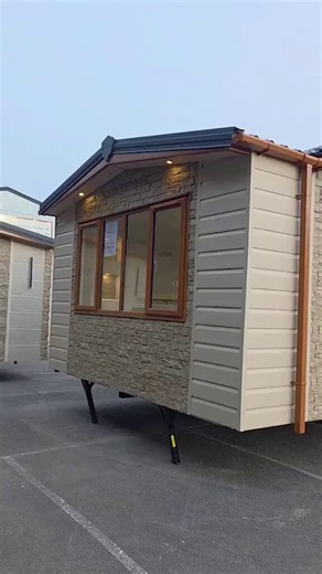That’s not a basic static caravan babe it’s a very nice home