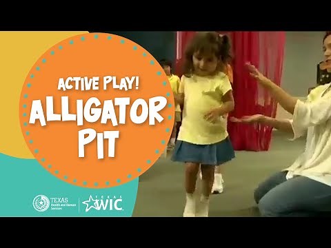 Alligator Pit | Physical Activity Games for Kids | TexasWIC.org/kids | Healthy Texas Kids