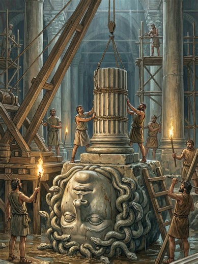 Yerebatan Sarnıcı: Antik Yapılar ve Medusa Başları