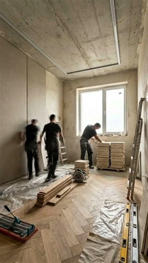 Time Lapse: From Empty Room to Cozy Bedroom Makeover