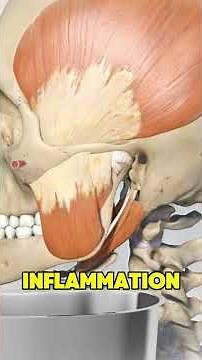 Temporomandibular Joint, or TMJ Surgery (3D Animation)/Explained In 60 Second#tmj#joint #pain#smooth