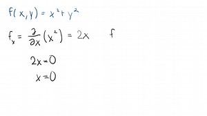 SOLVED:A function F and a point P are given. Verify that the Implicit function theorem is applicable. Denoting the implicitly defined function by f, find the values of all the first partial derivatives of f at P. F=(F^1, F^2),   P=(0,0,0,0) where F^1=2 x1-3 x2+y1-y2, and F^2= x1+2 x2+y1+2 y2
