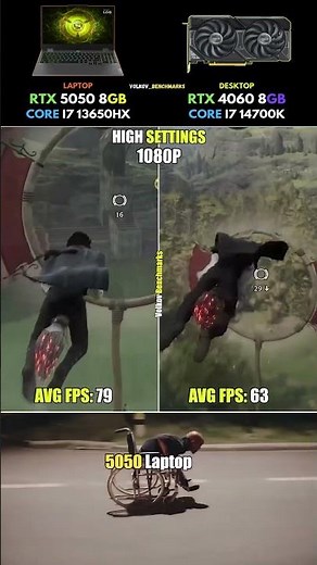 RTX 5050 Laptop vs RTX 4060 - This laptop fought back #pcgaming