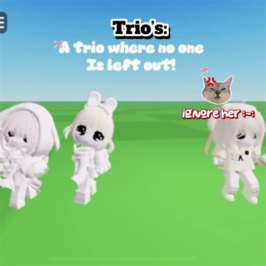 Trio! #trio #trend #roblox #robloxshorts #fypシ゚viral