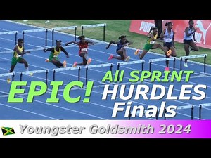 Sprint Hurdles Finals | Daneil WRIGHT | Habiba HARRIS | Briana CAMPBELL | Youngster Goldsmith 2024