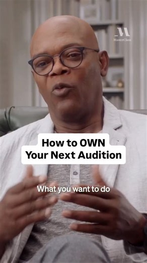 Direct from THE @samuelljackson: ✍️ KNOW. YOUR. 🤫. ✍️ Make choices. Intentional ones. ✍️Take them on a ride 💡: Samuel L. Jackson on Acting | MasterClass