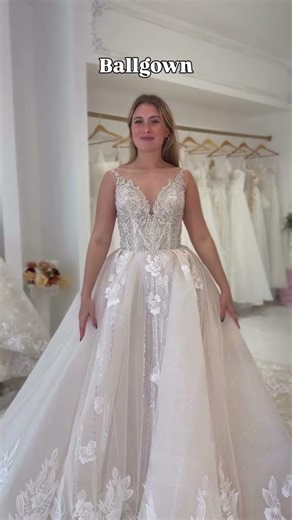 A-line + Ballgown wedding dresses ✨ From soft, effortless elegance to full fairytale drama—these