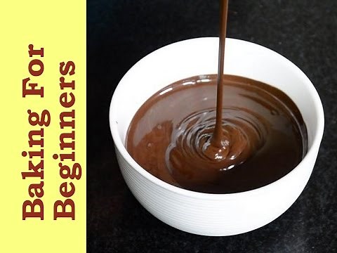 Easy Way Of Melting Chocolate Over The Stove-top! How To Melt Chocolate | Basic Tips| Cakes And More