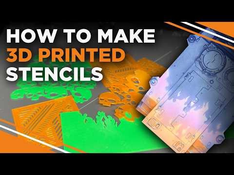 How to Make Your Own 3D Printed Stencils (Perfect for Warhammer & Wargaming)