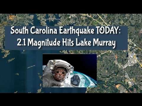 South Carolina Earthquake TODAY: 2.1 Magnitude Hits Lake Murray