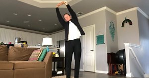 Stretching to reduce stress