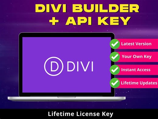 Divi Theme With Lifetime API Key: Official Divi Builder | Instant Download - Etsy Canada