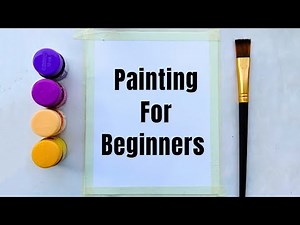 Easy Poster Colour Painting For Beginners🎨 || Step By Step Tutorial || KB_Artmix