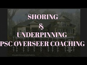 SHORING & UNDERPINNING