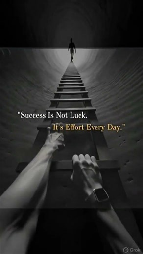 Success Is Not Luck – It's Effort Every Day 🔥 (Daily Grind Motivation for Coders)