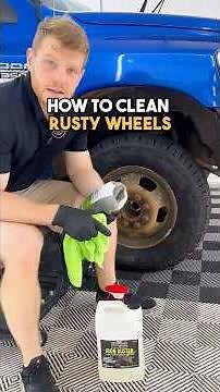 How To Clean Rusty Wheels