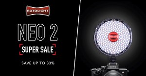 10K views · 26 reactions | NEO 2 Super Sale – up to £375 off our award-winning NEO 2 and three-light kits! Take back creative control with our revolutionary all-in-one continuous LED and High-Speed Sync flash. | Rotolight | Facebook