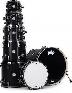 PDP Concept Maple Series 7-Piece Shell Pack Carbon Fiber