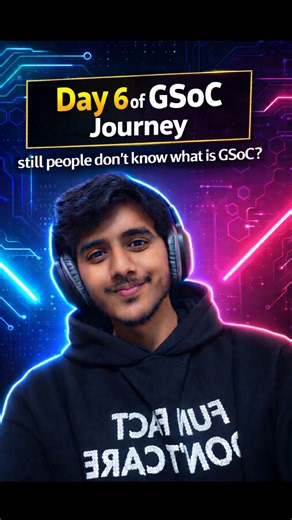 Day 6 as gsoc aspirant 🚀 | still people don't know what is GSoC 🤯#Shorts #GSoC #GoogleSummerOfCode