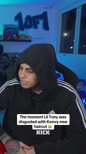 Lil Tony Reacts to Konvy's New Haircut