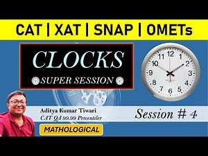 Advanced Questions on Clocks || Time Speed Distance || Quantitative Aptitude | CAT 2024 XAT SNAP