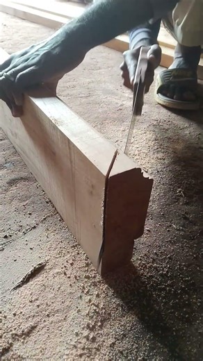 Precision Wood Joinery | Hand Saw Cutting & Fitting Door Frame Timber #lifeisbutadream