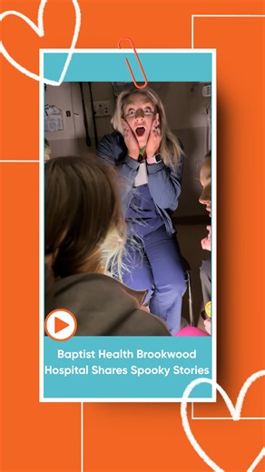 5.7K views · 53 reactions | Caution: Spooky stories ahead!  The ER nurses at Baptist Health Brookwood Hospital are sharing their Halloween tales — don’t worry, they all have happy endings!  Don’t let tricks turn into trips. Stay safe this Halloween! 李 #EmergencyRoom #ERNurse | Baptist Health | Facebook