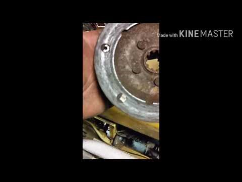 Replacement of a cluch on a International Cub Lo Boy 154