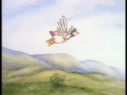 ピーターラビット™日本公式 on Instagram: "気持ちよさそうに飛ぶジマイマ。 天気の良い日、みなさんは何をしますか？ @officialpeterrabbit #ピーターラビット #peterrabbit #アニメ #ショートアニメ #ピーターラビットのいる暮らし #キャラクター紹介 #あひるのジマイマ #あひるのジマイマのおはなし"