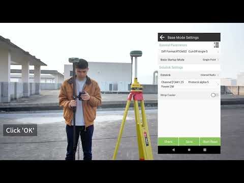 Alpha 5i tutorial video series---Configure the buil-in radio base and rover mode