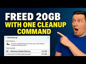 Disk Cleanup Magic: 20GB space recovered instantly