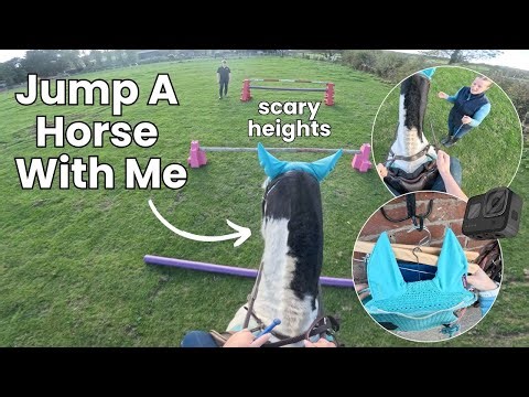 Groom, Tack Up And Ride With Me | Our Last Jump This Year | My Brother Rides My Horse?! | Lilscliffe