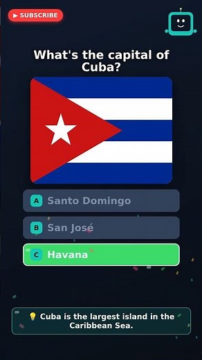 What's the capital of Cuba? 🤔 Expert Capitals Quiz #Shorts