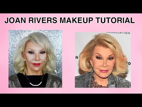 JOAN RIVERS MAKEUP TRANSFORMATION / TUTORIAL