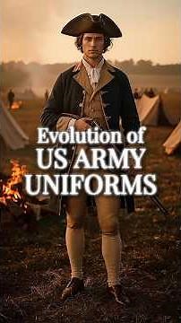 Evolution of USA Army Uniforms #film #history #evolution #historysaga #usaarmy