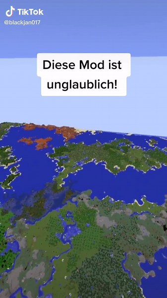 Ich liebe diese Mod! Unendlich Render Distance! #mod #minecraft #farplanetwo #renderdistance #performance #512Chunks #chunks #smoothfps