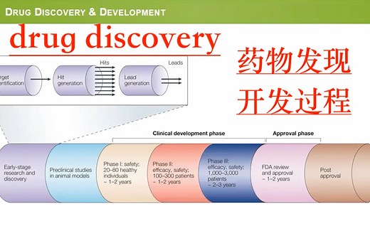 【药物发现】Overview of Drug Discovery & Development Process