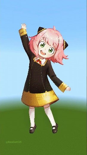The Best Anime Girls Pixel Art in Minecraft 🌸🔥 | Mitsuri Mikasa Anya