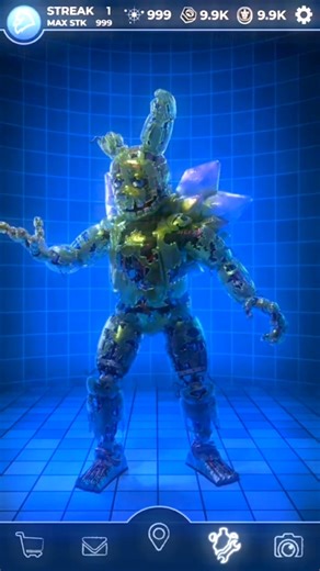 FNAF AR Edit - Nightmares & Springtrap Gemstone Animatronics