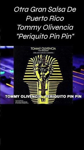 Tommy Olivencia - Periquito Pin Pin #salsa #salsaclassica