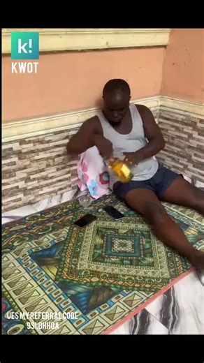 John-Avah Stanley Oghenekaro on Instagram: "This afternoon my neighbor saw me while I was trying to process my withdrawal from @getkwot he was curious so I called him and showed him how to go about the KWOT! App and after showing him I went inside to serve white rice with snail tomatoes sauce for me to eat for lunch and when I was eating I called my neighbor to join me but he refused & told me that he wanted to focus on his KWOT! App. Use my referral code: 9SLOHHQA"