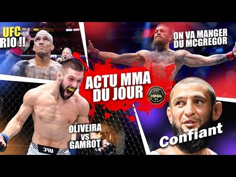 Oliveira to face Gamrot, Conor Mania, Jake Paul vs Gervonta Davis + All the MMA news of the day!