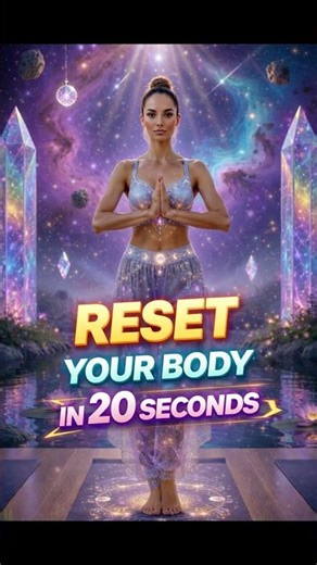 🧘Reset Your Body in 20 Seconds ⚡️ (Quick Yoga Fix)